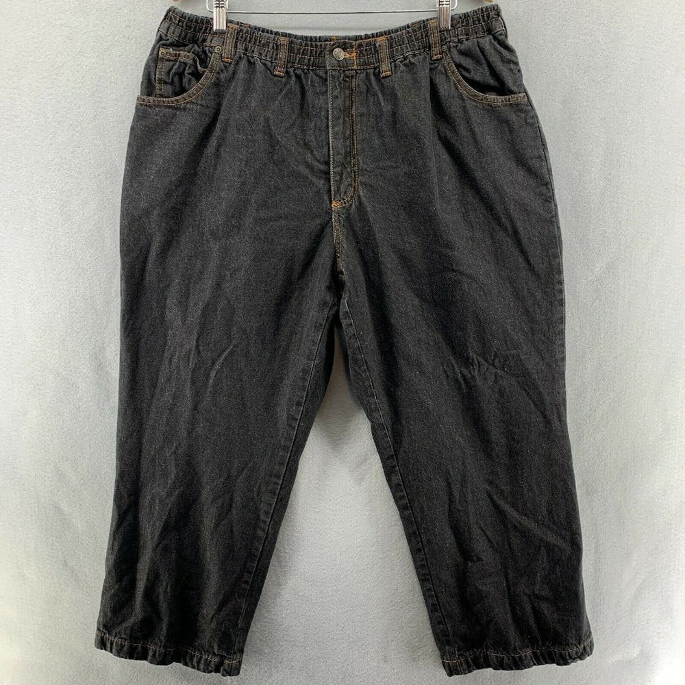 Ice House Flannel Lined Jeans Mens 44 Short Denim Comfort Stretch Fishing Winter